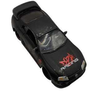 Jada Toys Toyota Supra 1/64 Diecast Matte Black 507A Racing Tuner Car 10280-9